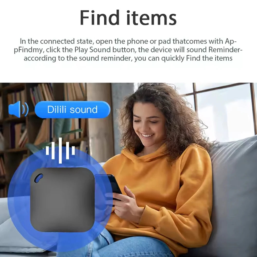 Apple Find My Devices Gps Tracker IOS Portable GPS Tracker Anti-Lost Alarm Cycling Mini Gps Locator For Pets Children