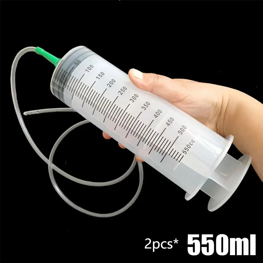 1Set Car Oil Pump Large Capacity Extractor Syringe with Scale for Automobile Truck Oil Exchange Cars Tools Mechanical Workshop