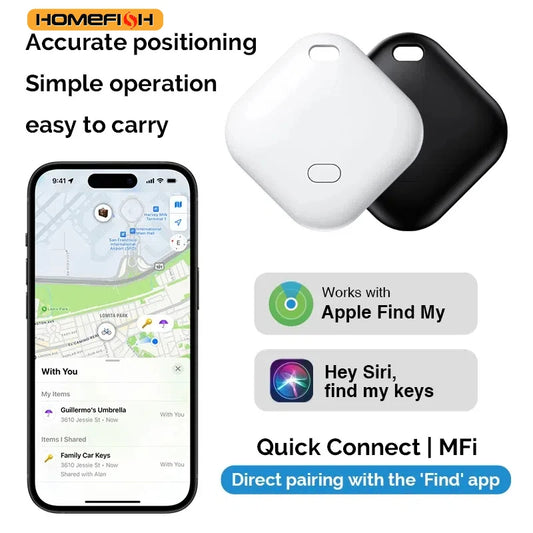 Apple  Find My Devices Gps Tracker IOS Portable GPS Tracker Anti-Lost Alarm Cycling Mini Gps Locator For Pets Children