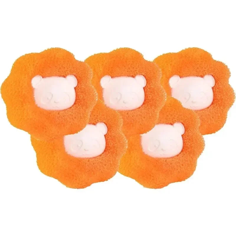 3pcs Magic Lint Removal Washing Ball Clothes Anti-lint Filter Tube Cleaning Machine Filter Ball Hair Absorption Device