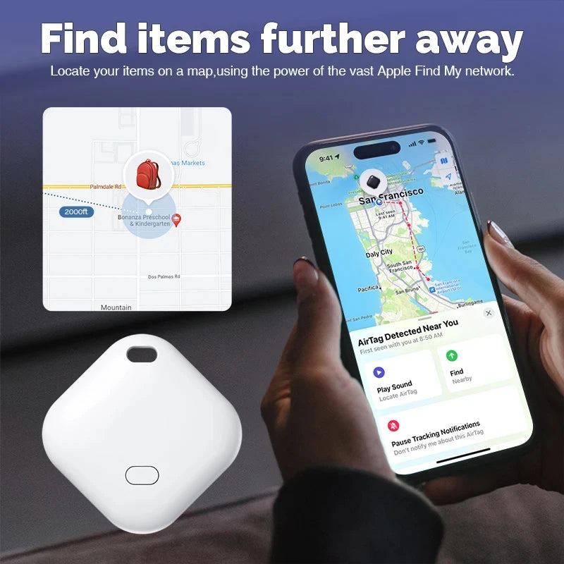Apple  Find My Devices Gps Tracker IOS Portable GPS Tracker Anti-Lost Alarm Cycling Mini Gps Locator For Pets Children